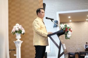 ว่าที่ร้อยตรีธนุ วงษ์จินดา เลขาธิการ กพฐ. มอบนโยบายการขับเคลื่อนคุณภาพโรงเรียนวิทยาศาสตร์จุฬาภรณราชวิทยาลัย “เรียนดี มีความสุข”